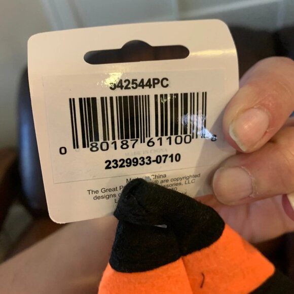 Great Pretend Wicked Witch Halloween Hat Headwear Felt Striped Candy Corn LOT 15 main image 7